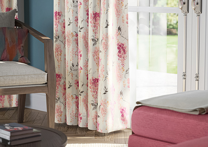 Wisteria Silk, Petal - Made to Measure Curtains - Image 5